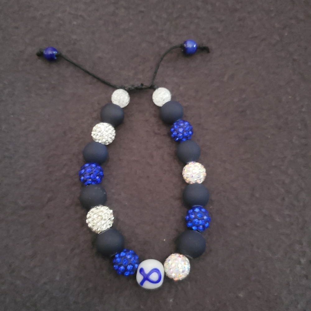 Handmade drawstring bracelet